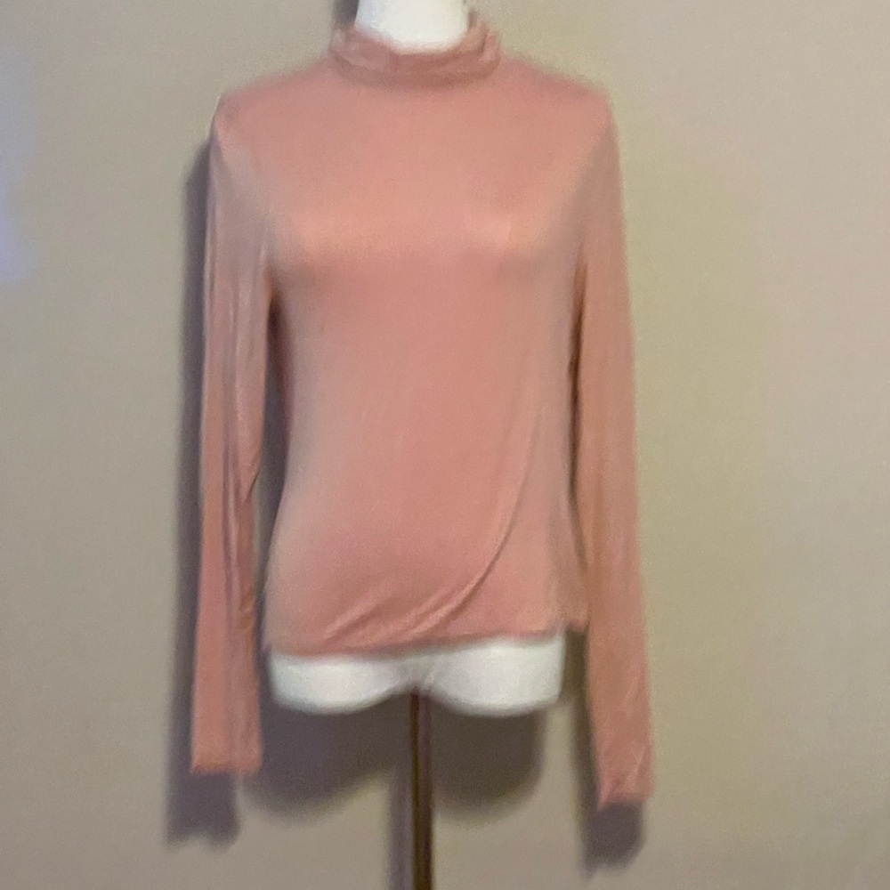 Line New H&M Divided Soft Pink Long Sleeve Top